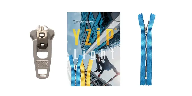 YKK Introduces YZiP® Light Aluminum Zipper for Cotton Pants